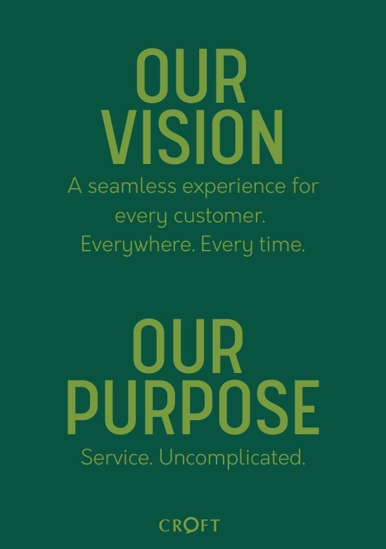 Croft Purpose and Vision White